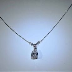 Diamond Necklace, Diamond Pendant, Birthstone Jewelry